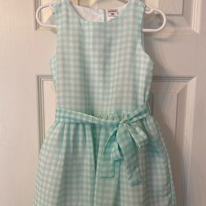 Carter’s mint green gingham dress size 3t